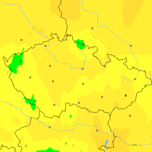 Tmin Česko