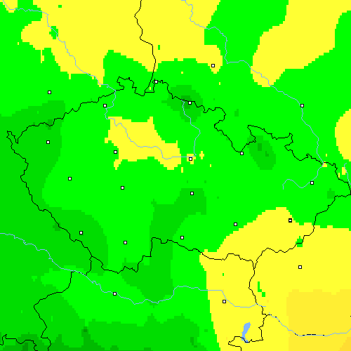 Tmin Česko