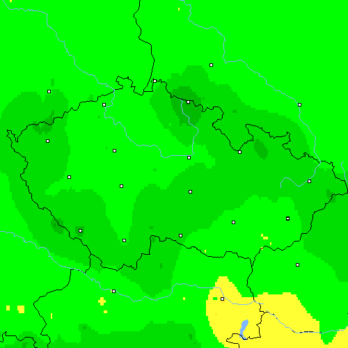 Tmin Česko