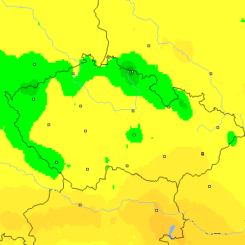 Tmin Česko