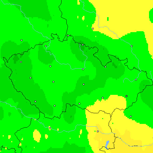Tmin Česko