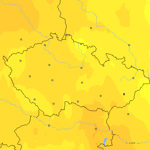 Tmin Česko