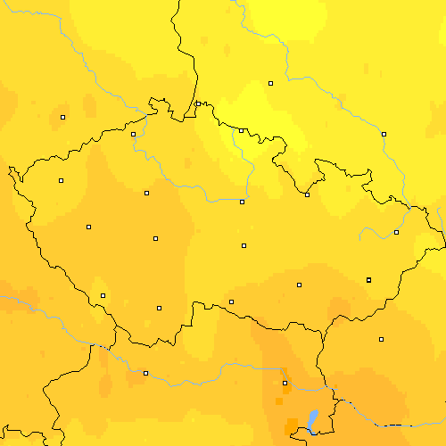 Tmin Česko