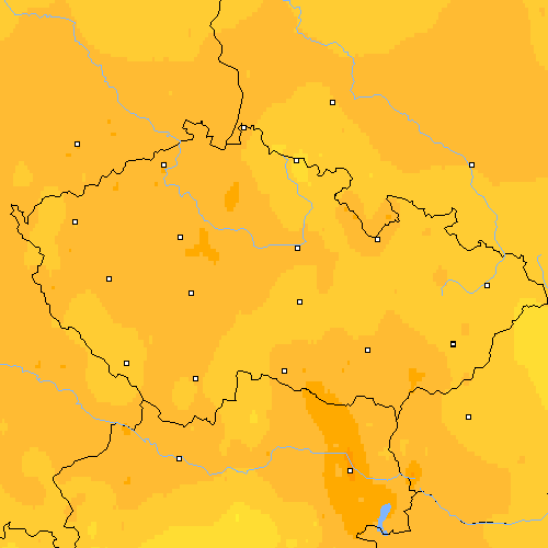 Tmin Česko