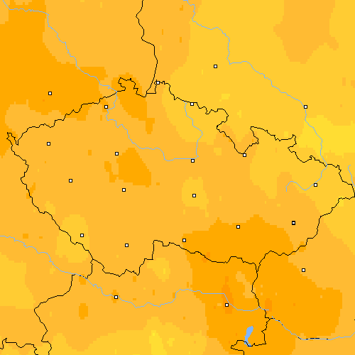 Tmin Česko