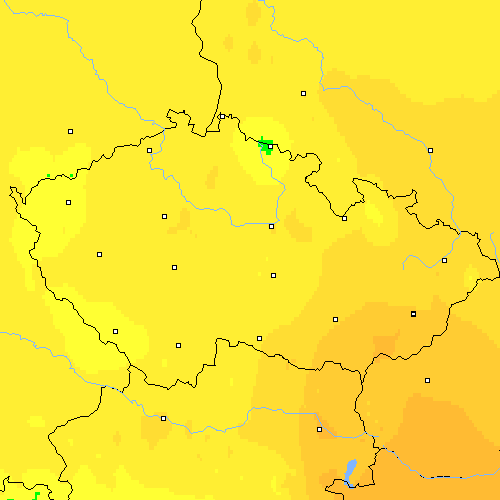 Tmin Česko