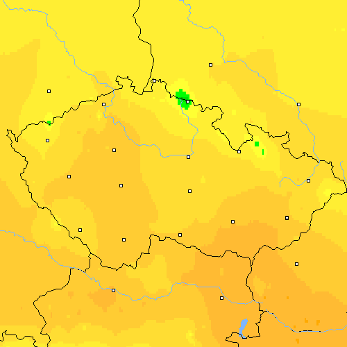 Tmin Česko