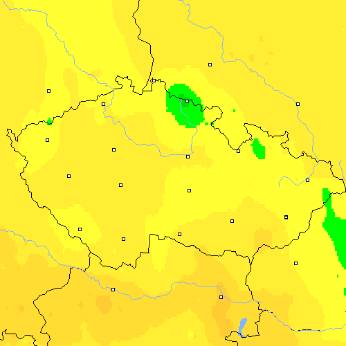 Tmin Česko
