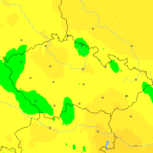 Tmin Česko