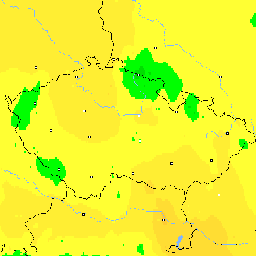Tmin Česko
