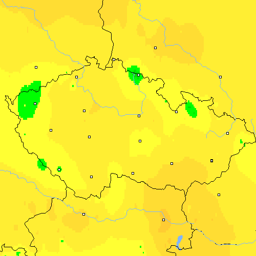 Tmin Česko