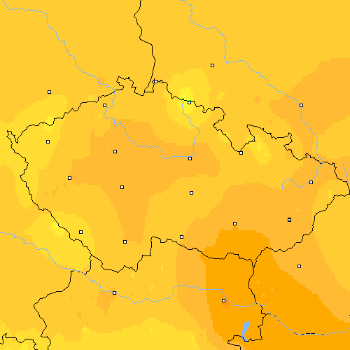 Tmin Česko