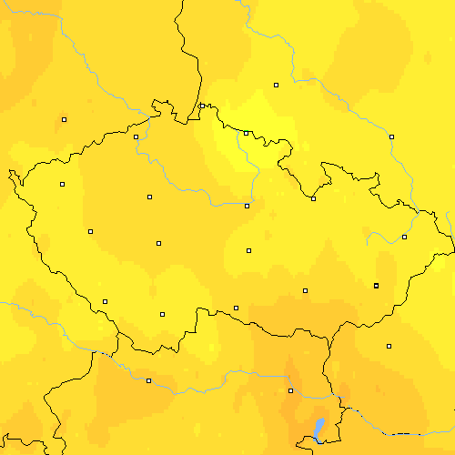 Tmin Česko